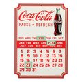 Coca-Cola Coca-Cola 90167298-S Calendar Embossed Sign with Magnets 90167298-S
